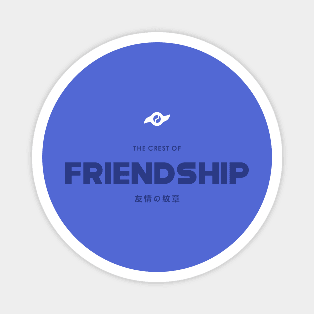 Digimon The Crest of Friendship Magnet by Artmateur Official